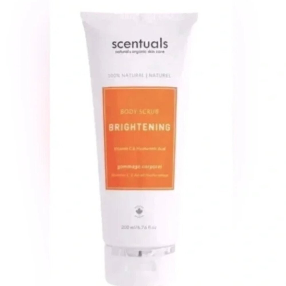 Scentuals natural and Organic Skin Care Brightening Body Scrub